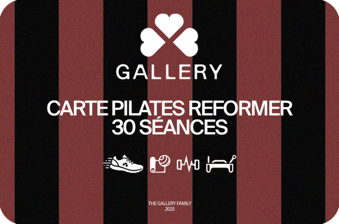 Carte 30 séances Pilates Reformer
